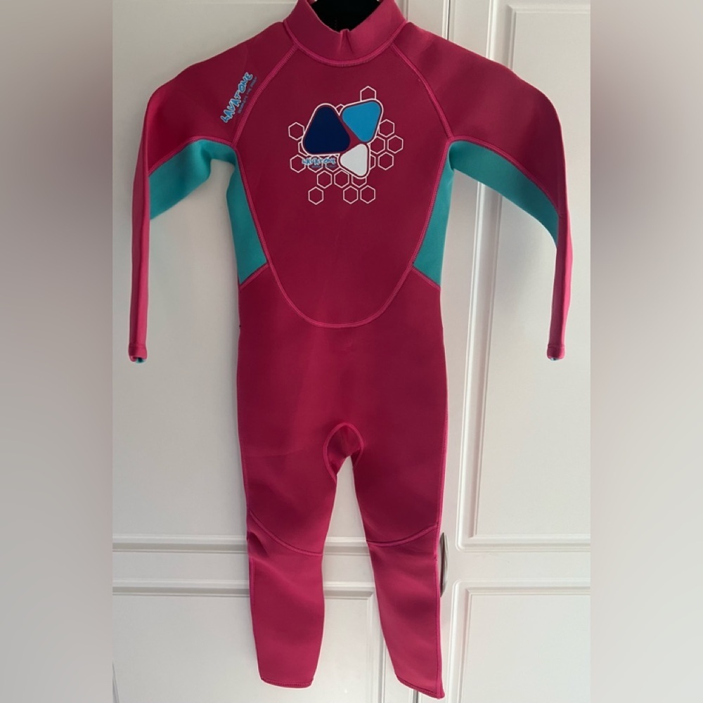 LayaTone Kids Wetsuit 3/2mm Neoprene Full Body